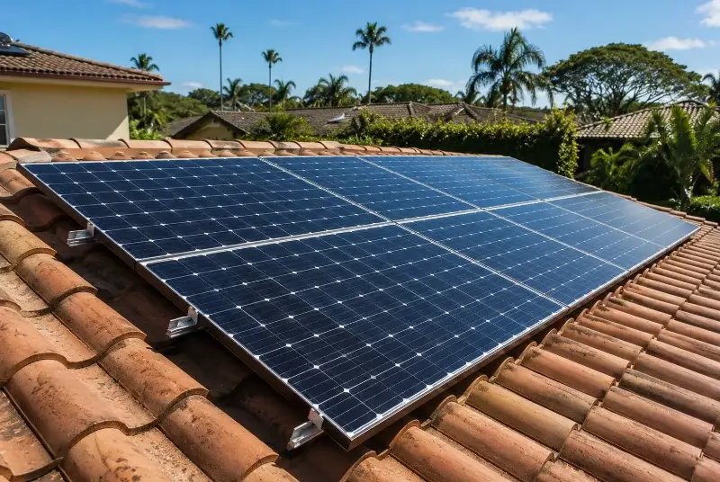 Installation de panneaux solaires à Castelnau-de-Montmiral